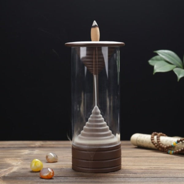 enclosed incense burner